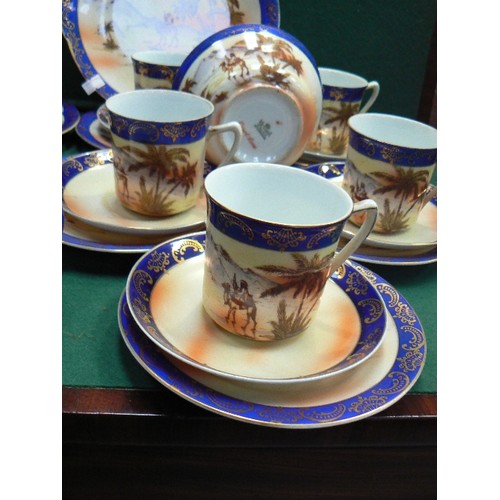 104 - A 1920's bone china 12 serving tea set 