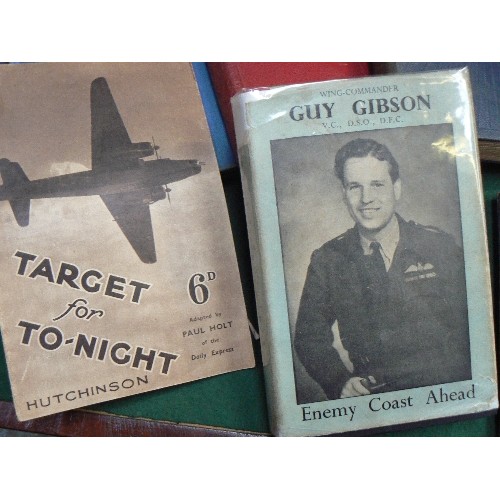 329 - WW2 - Good collection of WW2, RAF, Dambusters / Guy Gibson related books. Includes:  