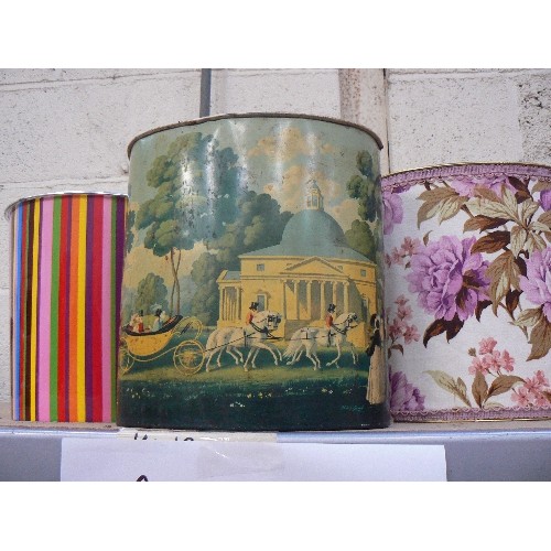 349 - 3 retro paper bins including 1950's  