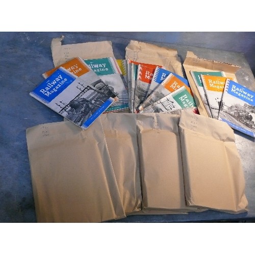 217D - Large quantity of 1950's editions of The Railway Magazine.