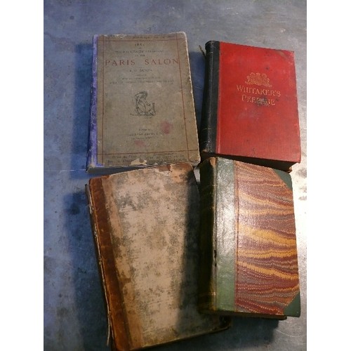 278 - 4 x Antique books including:-  1. 