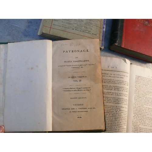 278 - 4 x Antique books including:-  1. 