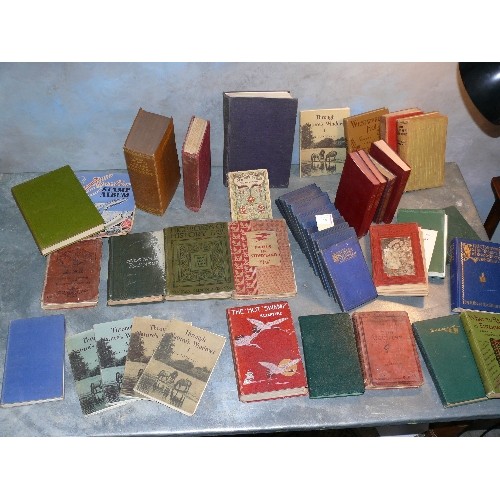 280 - Quantity of vintage books, 19th & 20th Centuries including classics :- 10 miniature volumes of Shake... 