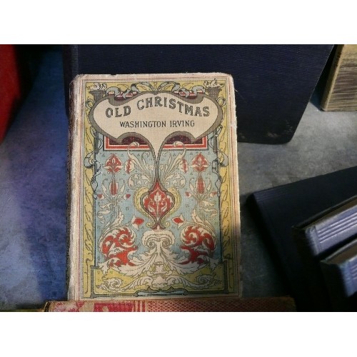 280 - Quantity of vintage books, 19th & 20th Centuries including classics :- 10 miniature volumes of Shake... 