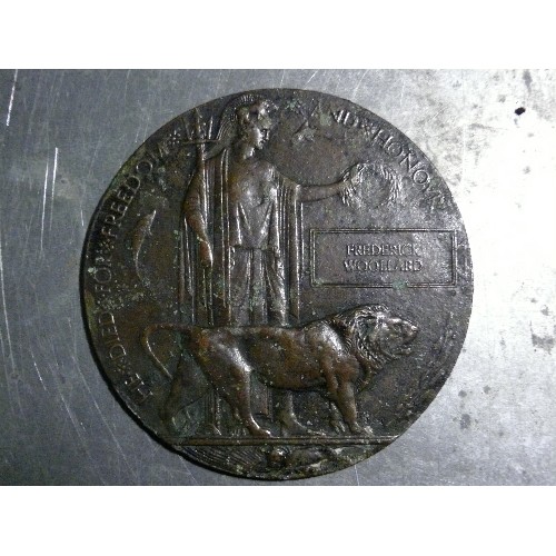 63A - WW1 Memorial Plaque or 