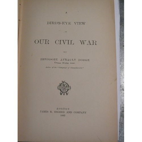 260E - Civil War Books including : 