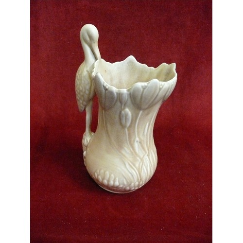 355 - SYLVAC JUG WITH STORK HANDLE.