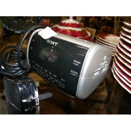 SONY DREAM MACHINE ALARM CLOCK RADIO.