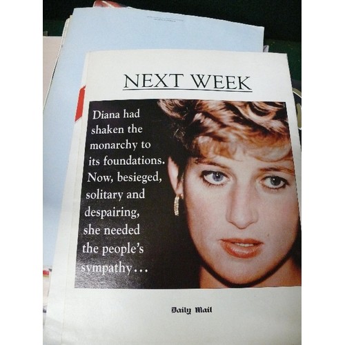 103 - SELECTION OF MAGAZINES AND NEWSPAPERS ABOUT DIANA, THE PEOPLE'S PRINCESS.