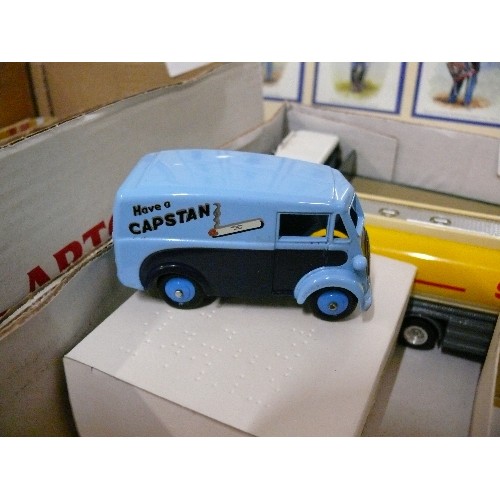 144 - MIXED COLLECTORS BOX OF CARS, LORRIES, TRACTORS AND OTHER VEHICLES INCLUDING MATCHBOX AND DINKY.