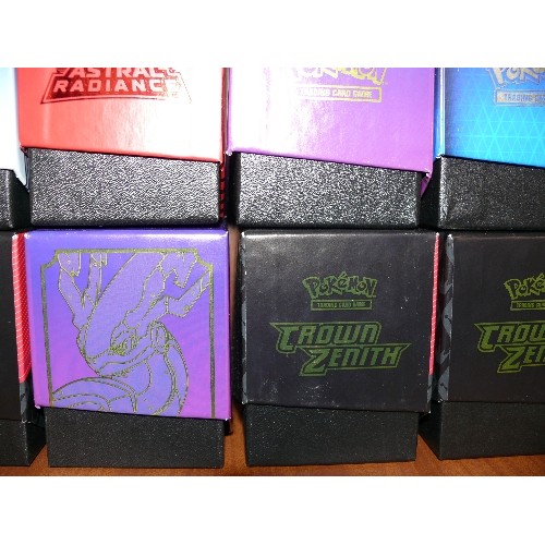 170 - LARGE COLLECTION OF VARIOUS POKEMON TRADING CARD GAME BOXES.