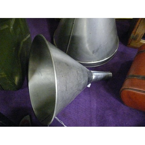 182 - STAINLESS STEEL LARGE FUNNEL