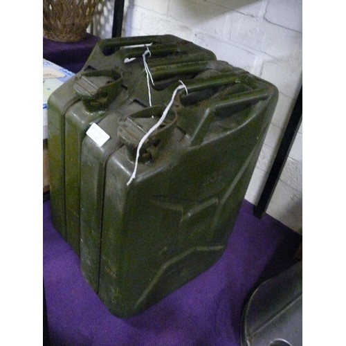 183 - TWO 20 LITRE JERRY CANS