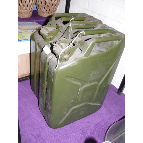 183 - TWO 20 LITRE JERRY CANS