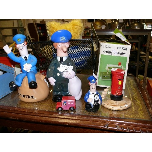 215 - COLLECTION OF VINTAGE POSTMAN PAT ITEMS.