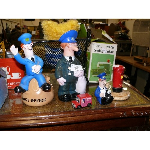 215 - COLLECTION OF VINTAGE POSTMAN PAT ITEMS.