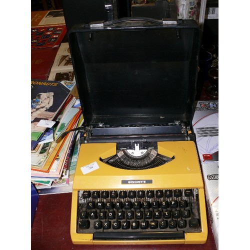 269 - CASED SILVERETTE TYPEWRITER