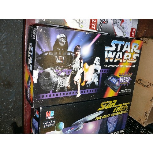 268 - VINTAGE STAR WARS INTERACTIVE VIDEO BOARD GAME, COMPLETE.