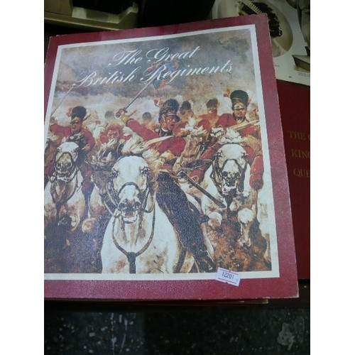 287 - THE GREAT BRITISH REGIMENTS COLLECTIONS AND ROYAL MEMORABILIA.