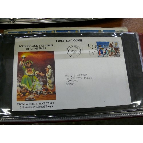 308 - FOLDER OF VARIOUS FIRST DAY COVERS