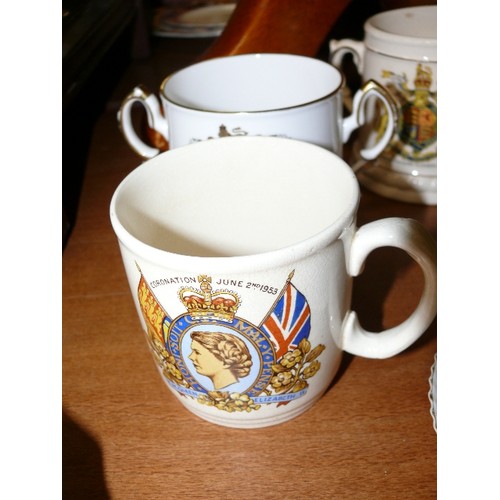 312 - COLLECTION OF ROYAL MUGS