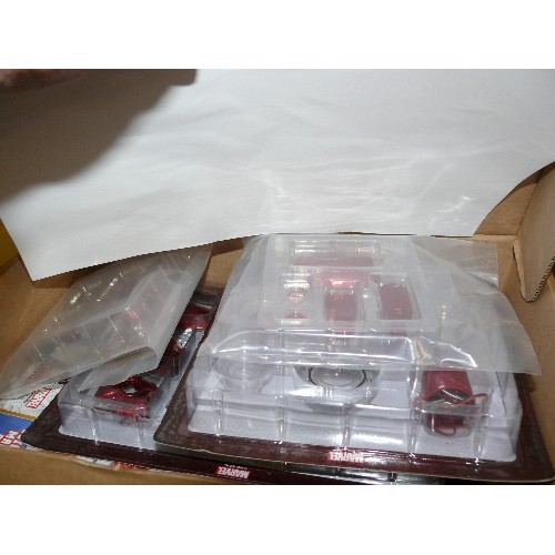 191 - PART SET BUILD YOUR OWN IRON MAN BY FANHOME ISSUES 1 TO 38 (10 BOXES).