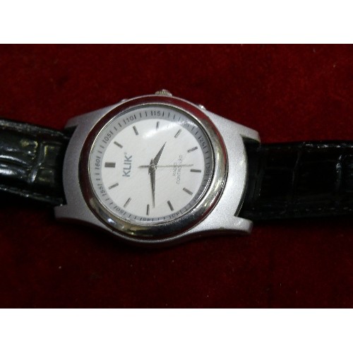 23 - Klik Radio Controlled Stainless Steel Watch / 5ATM Water Resistant.