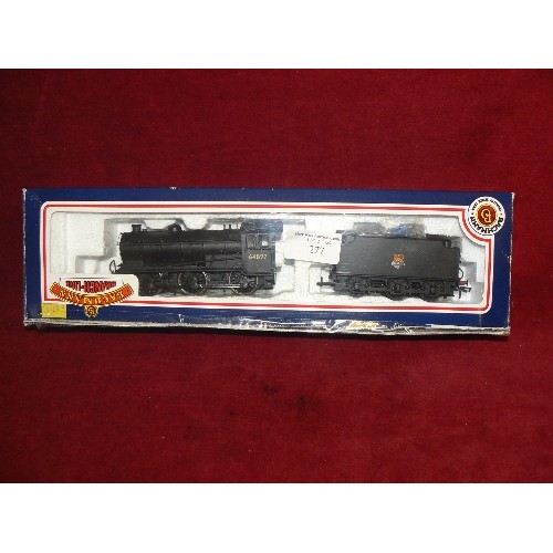 277 - BACHMANN 64897 LOCOMOTIVE AND TENDER, BOXED.