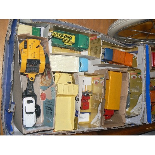 316 - MIXED COLLECTORS BOX OF CARS AND OTHER VEHICLES INCLUDING LONESTAR, MATCHBOX AND DINKY.