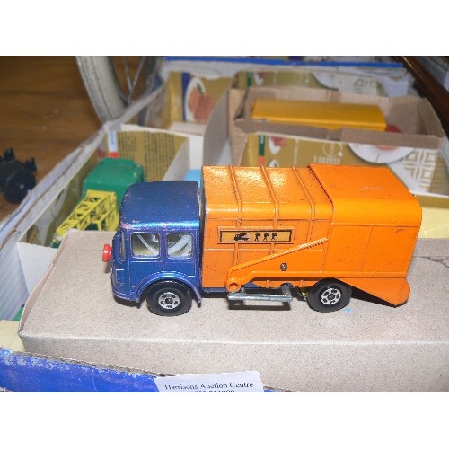 316 - MIXED COLLECTORS BOX OF CARS AND OTHER VEHICLES INCLUDING LONESTAR, MATCHBOX AND DINKY.