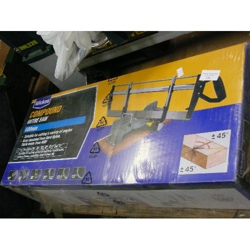 371 - BRAND NEW WICKES MITRE COMPOUND SAW