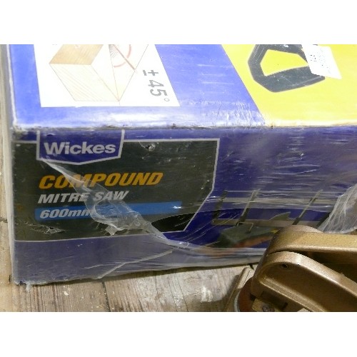 371 - BRAND NEW WICKES MITRE COMPOUND SAW