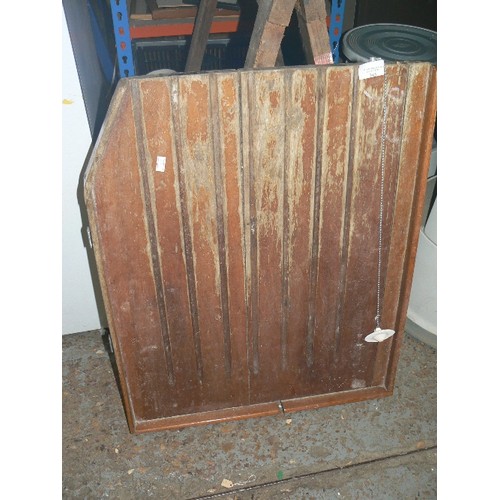 365 - VINTAGE WOODEN DRAINING BOARD