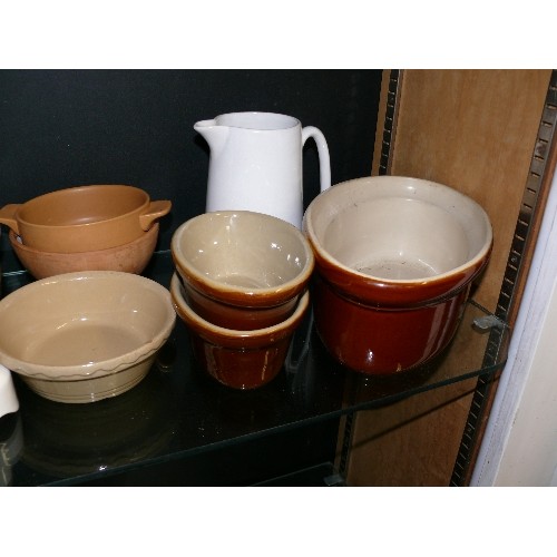 429 - NICE SELECTION OF MIXED KITCHENWARE AND STONEWARE ETC.