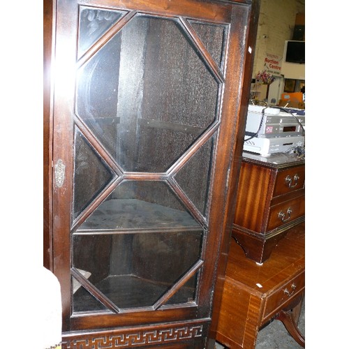 444 - CORNER DISPLAY CABINET