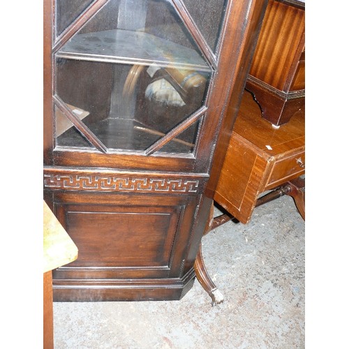 444 - CORNER DISPLAY CABINET