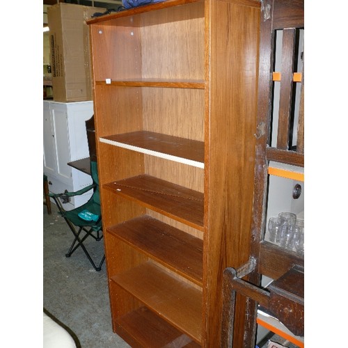 458 - TALL BOOKCASE WITH SIX SHELVES