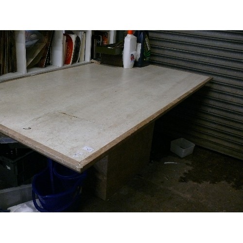 460 - LARGE STONE TABLE