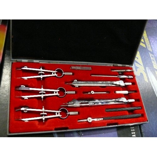 293 - SET OF JAKAR DRAWING INSTRUMENTS IN FITTED CASE.