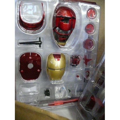 191 - PART SET BUILD YOUR OWN IRON MAN BY FANHOME ISSUES 1 TO 38 (10 BOXES).