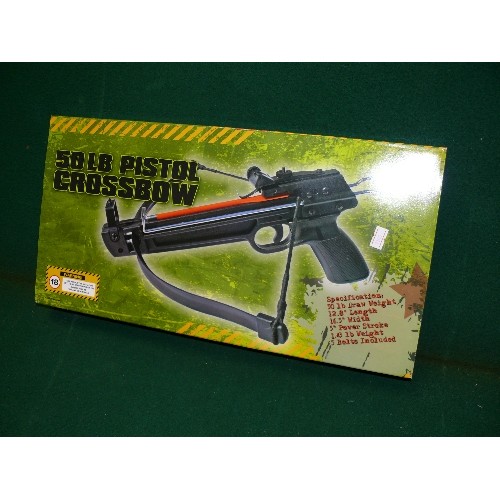 89 - BRAND NEW BOXED AND SEALED 50LB PISTOL CROSSBOW