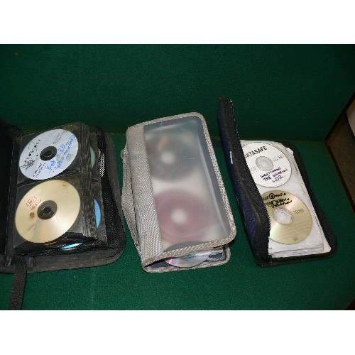 112 - THREE LARGE CASES OF VARIOUS CDs