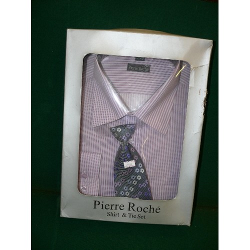 123 - A BOXED SHIRT AND TIE SET 17