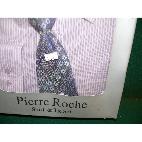 123 - A BOXED SHIRT AND TIE SET 17