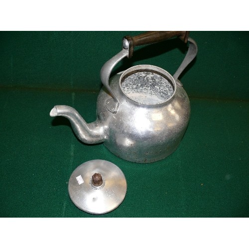 150 - LARGE VINTAGE ALUMINIUM KETTLE