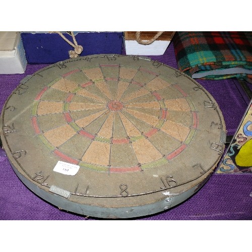 189 - 1970'S DARTBOARD BY NODON