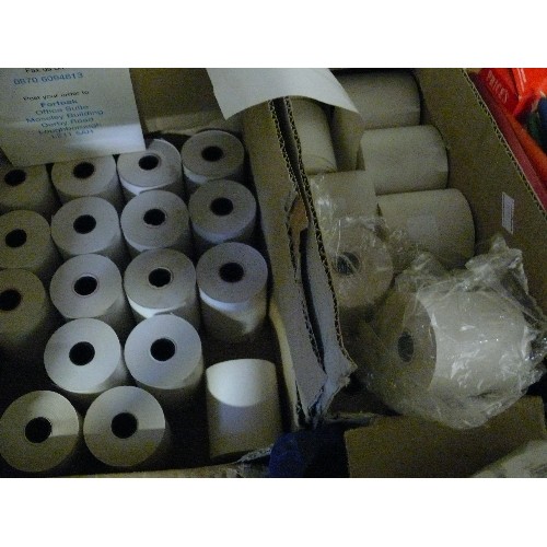 182 - TWO BOXES OF TILL ROLLS