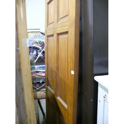 349 - WOODEN INTERIOR DOOR