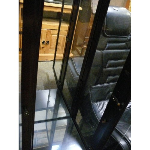 363 - LARGE GLASS DISPLAY CABINET