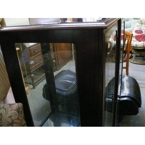 363 - LARGE GLASS DISPLAY CABINET